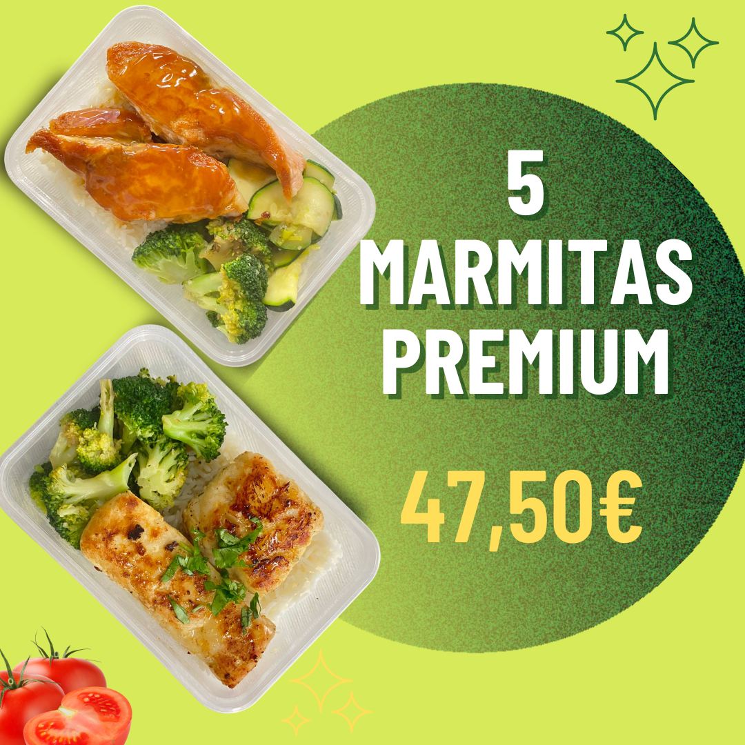 Pack 5 Refeições Premium 350g
