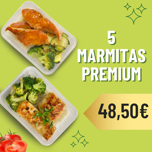 Pack 5 Refeições Premium 350g