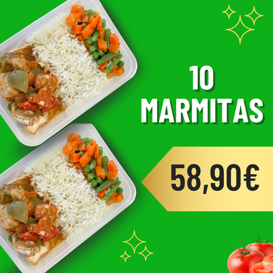 Pack 10 Refeições 350g