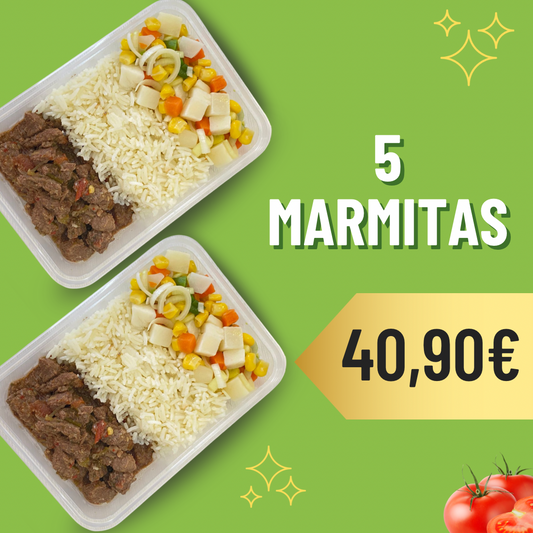 Pack 5 Refeições 350g
