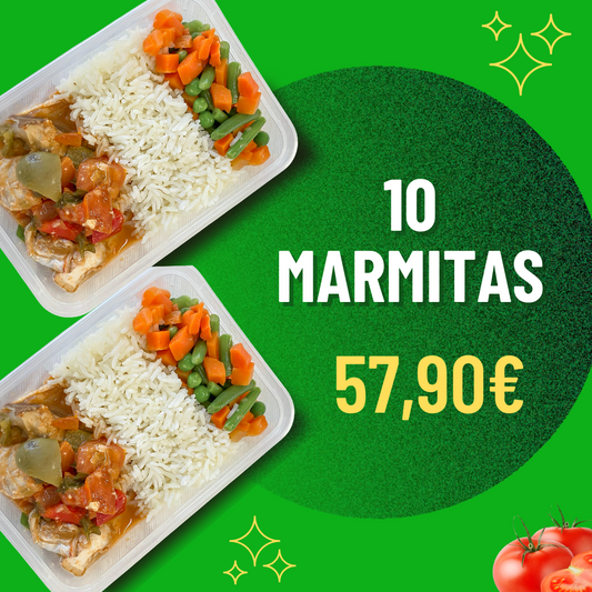 Pack 10 Refeições 350g